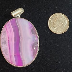 Botswana Agate Pendant 🤍